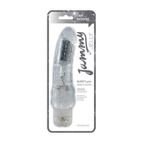 Vibratore Realistico Bursty Glitter 20 cm