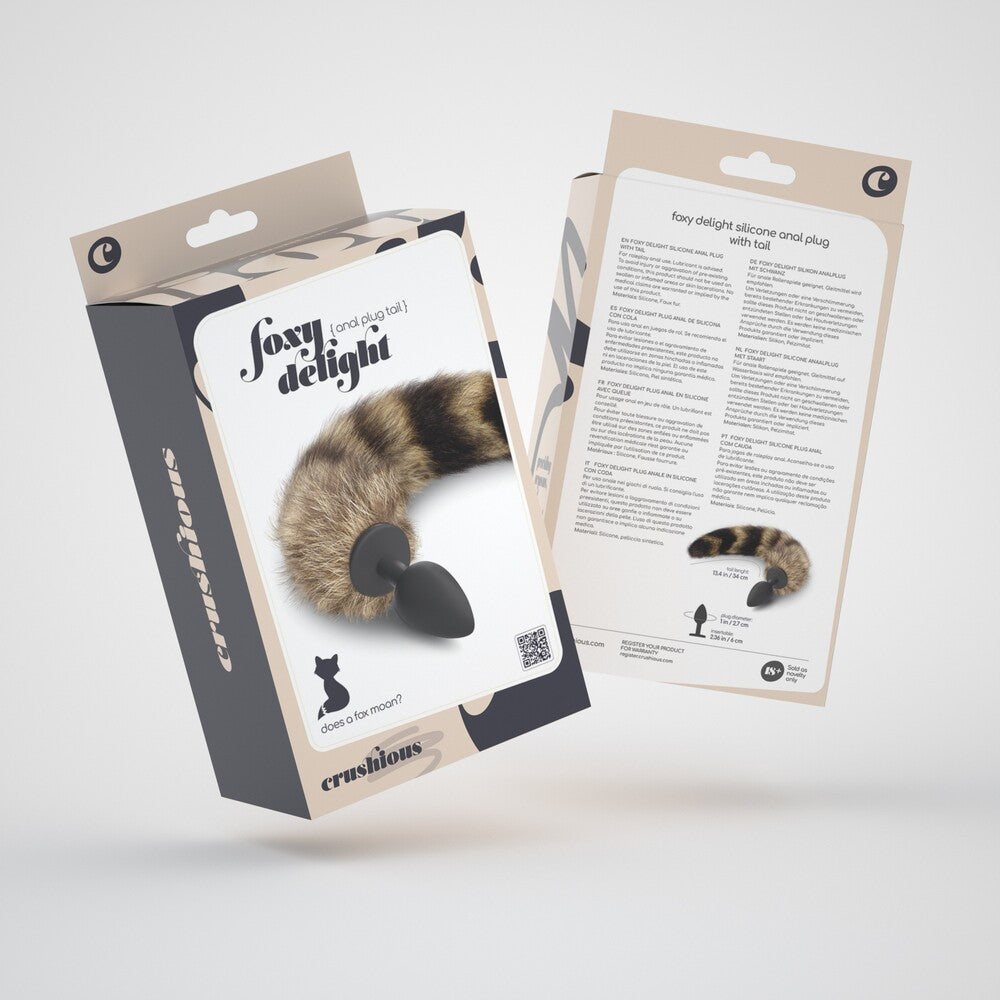 Plug Anale con Coda Foxy Delight