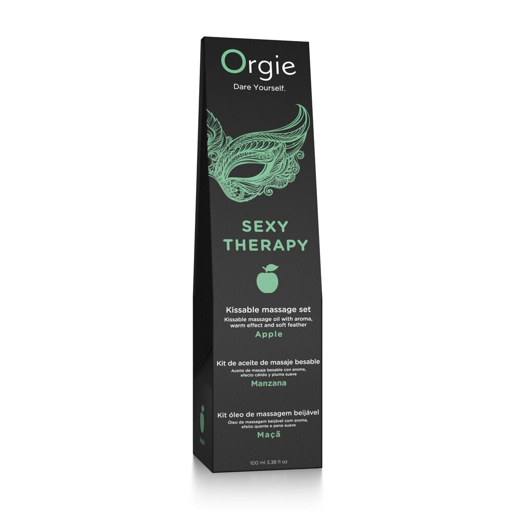 Olio Massaggio Sexy Therapy Mela Verde