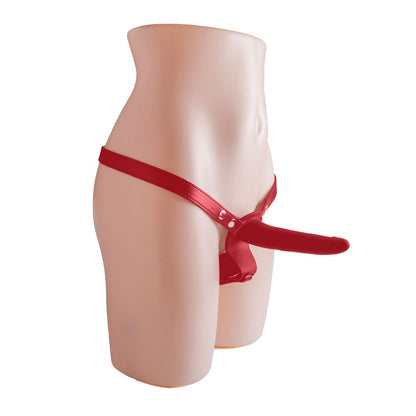 Strap-On Double Enjoyment Red