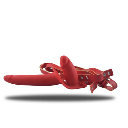 Strap-On Double Enjoyment Red