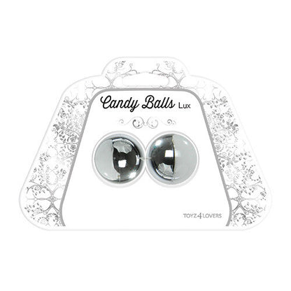 Palline candy balls lux silver