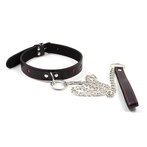 Collare Bondage con Guinzaglio Master
