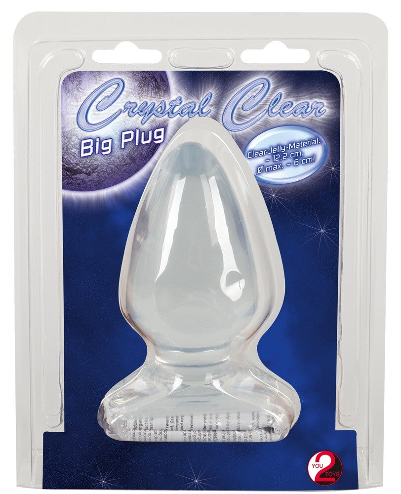 Plug crystal clear 
