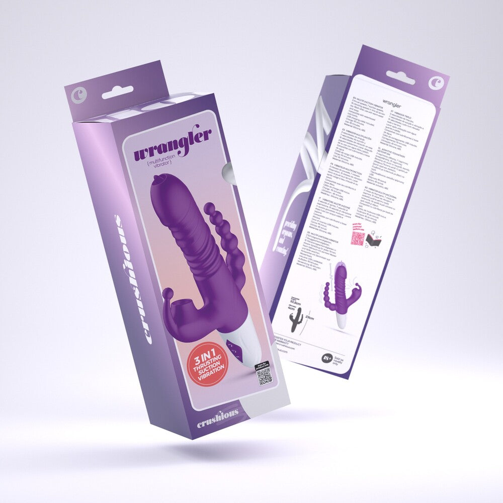 Vibratore Tripla Stimolazione Wrangler