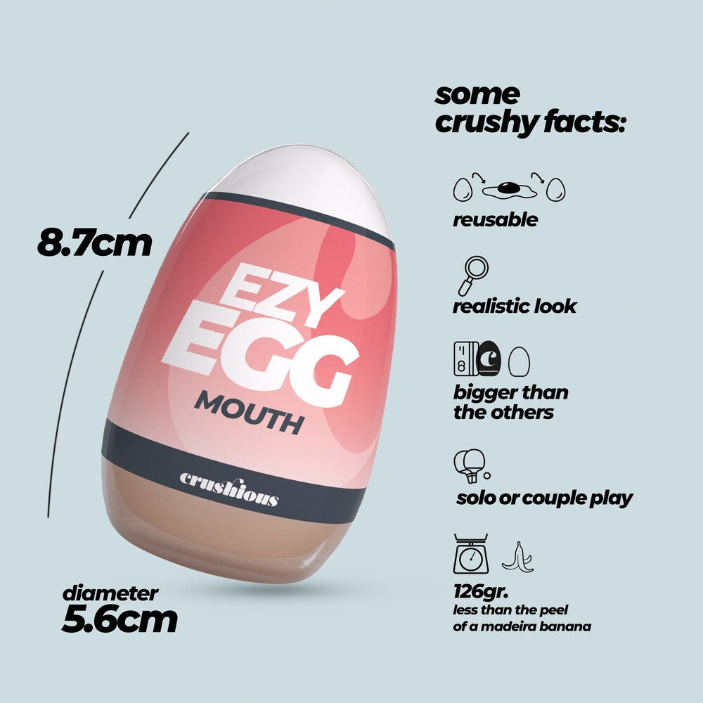 Masturbatore Ezy Egg Mouth