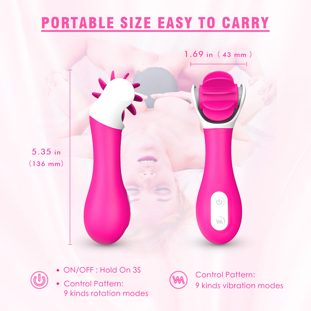Vibratore Clitoride Crazy Tongue
