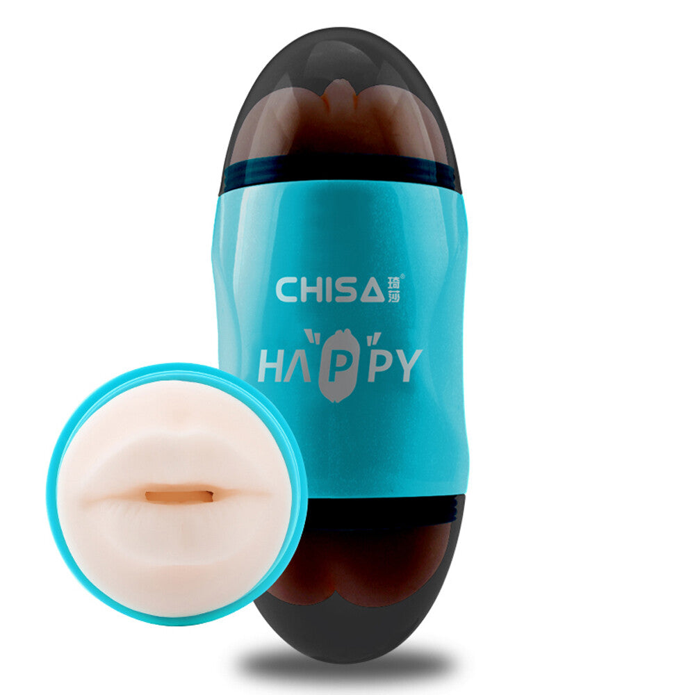 Masturbatore Happy Cup Mouth & Ass