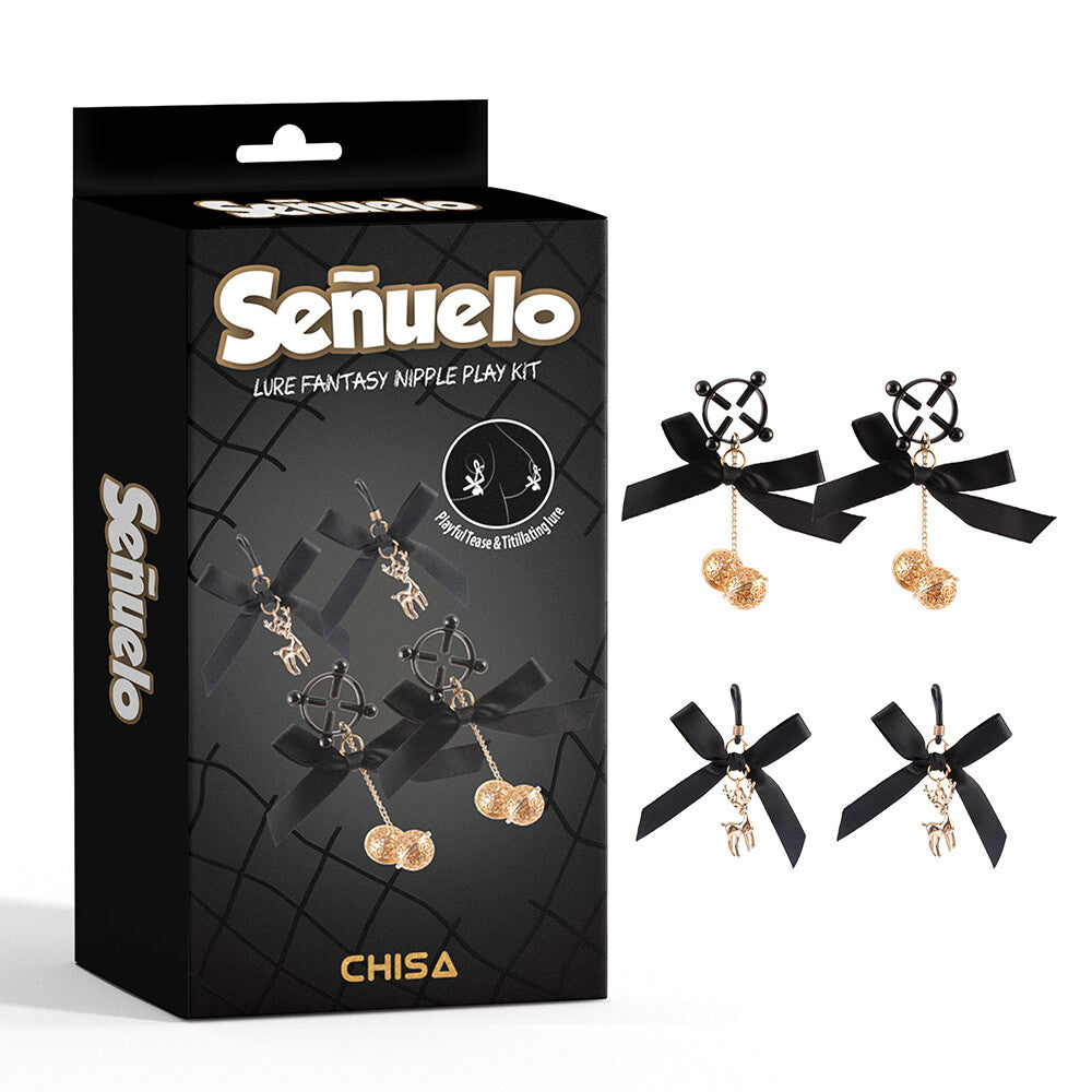Pinzette Per Capezzoli Lure Fantasy Kit