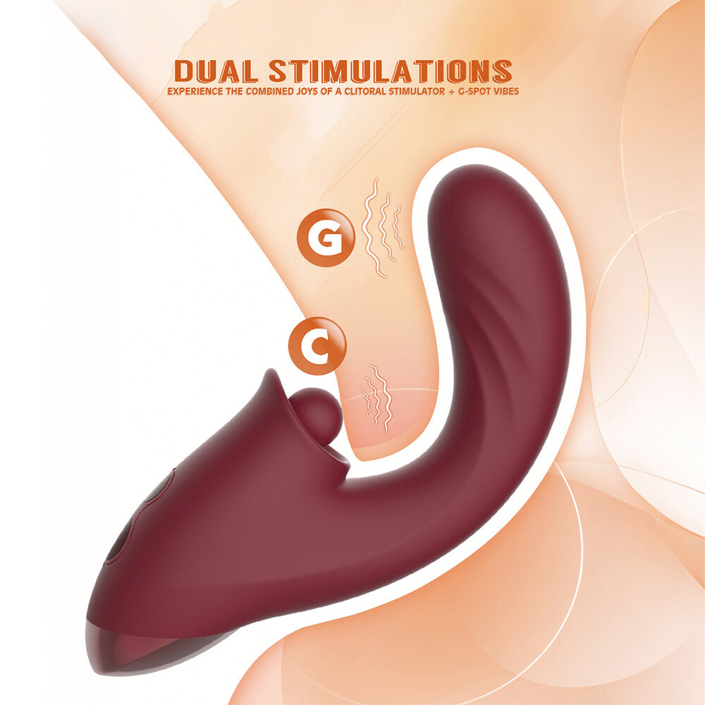 Vibratore Doppia Stimolazione Tide