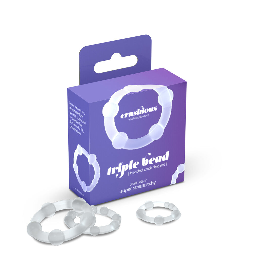 Anelli Fallici Triple Bead