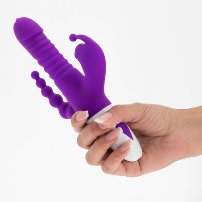 Vibratore Tripla Stimolazione Wrangler