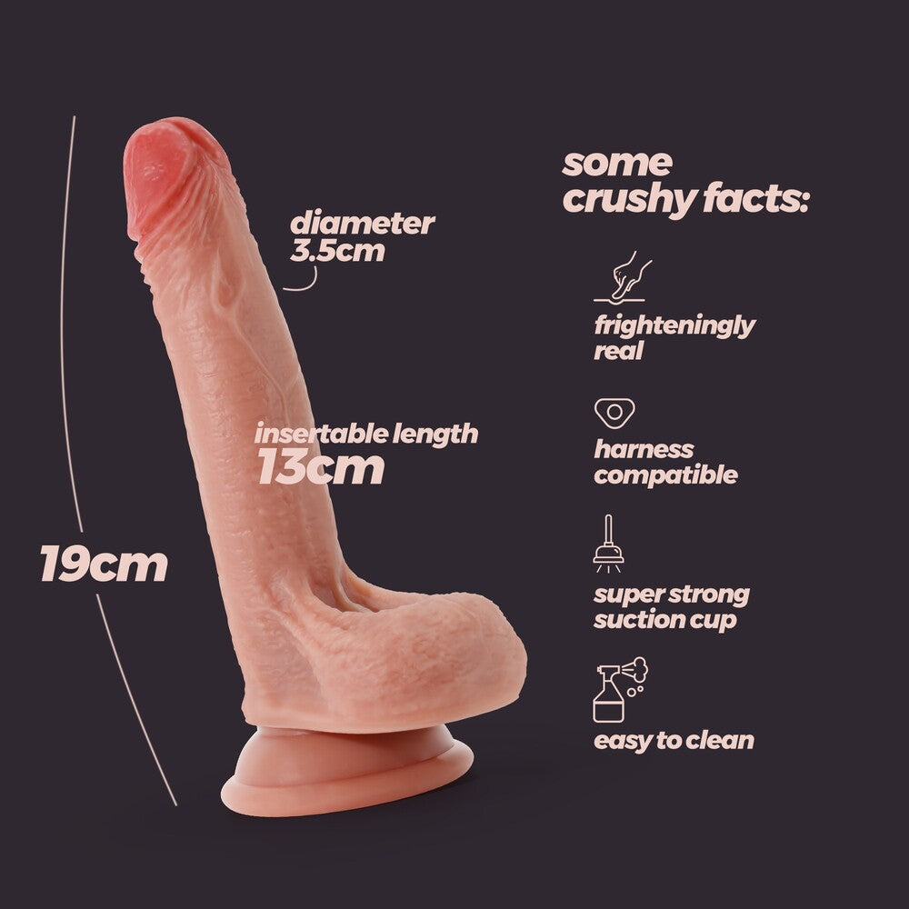 Dildo Realistico Inviktus 19 cm