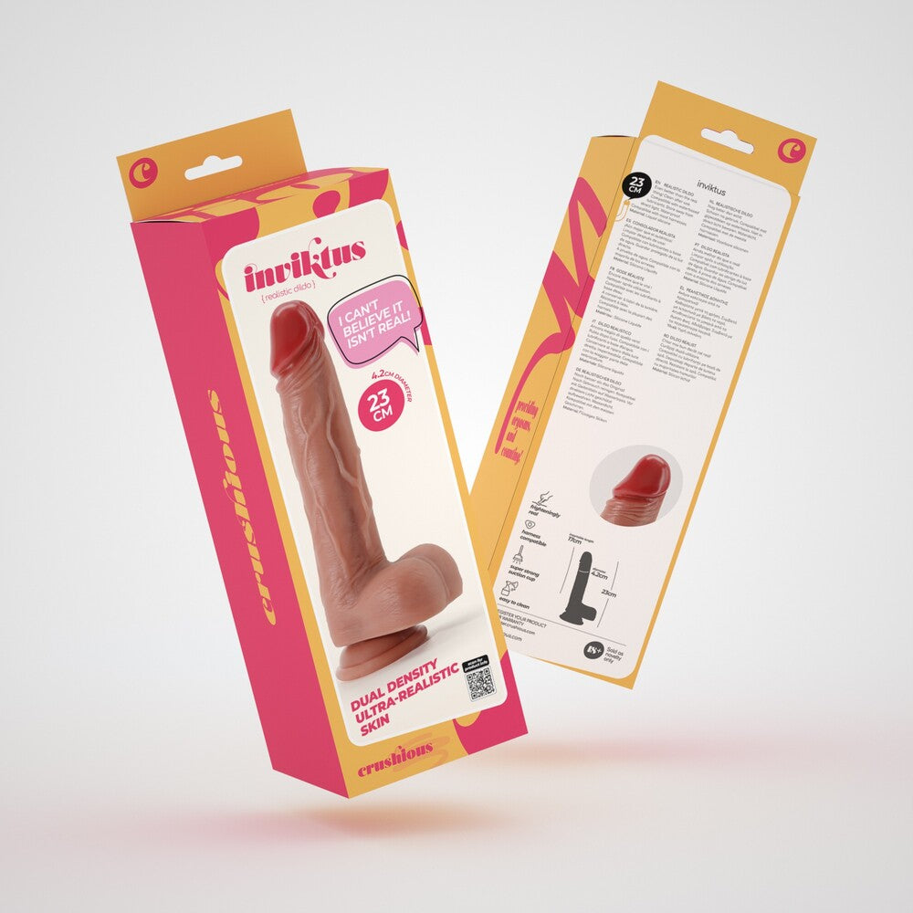 Dildo Realistico Inviktus 23 cm
