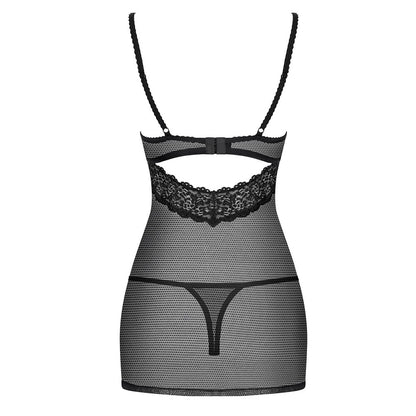 Baby Doll e Perizoma Sexy Neat Nero