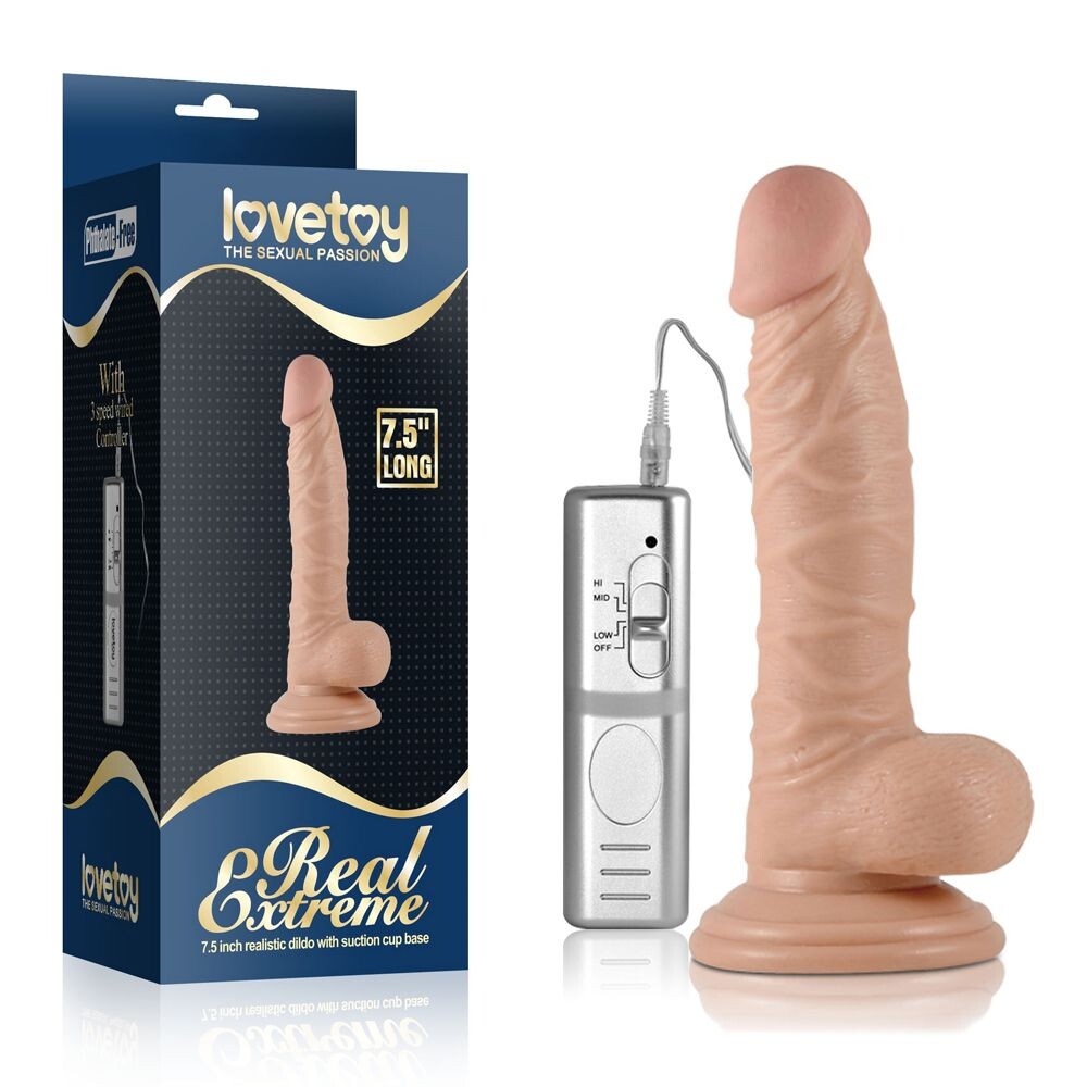 Vibratore Realistico Extreme 19 cm