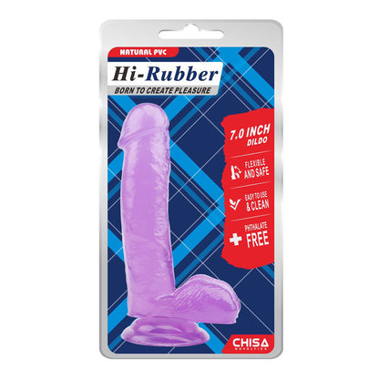Dildo Realistico Rubber 17,5 cm