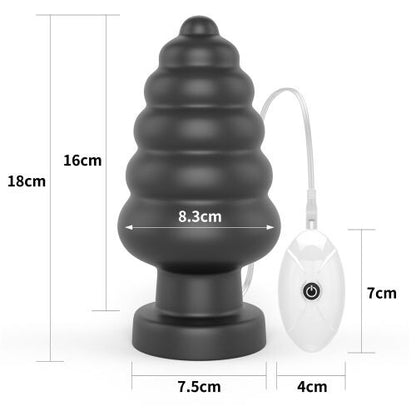 Plug Anale Extreme Cracker Ø 8,5 cm