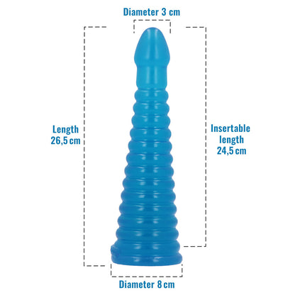 Plug Anale Extreme Jelly Tito 26,5 cm