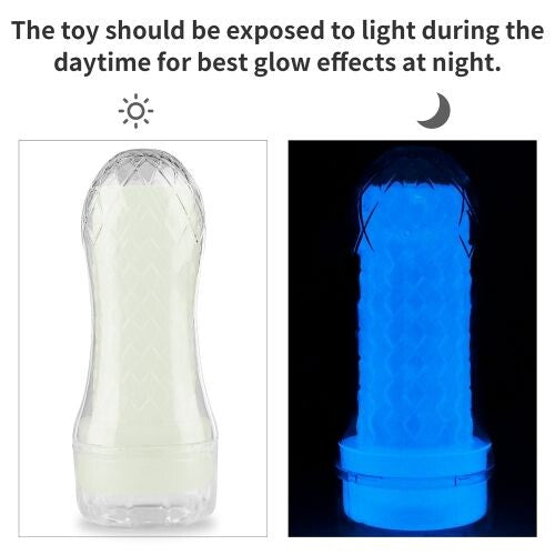 Masturbatore Lumino Play Ribbed