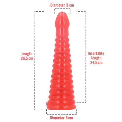 Plug Anale Extreme Jelly Tito 26,5 cm