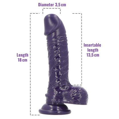 Dildo Profumato Dan Berries 18 cm