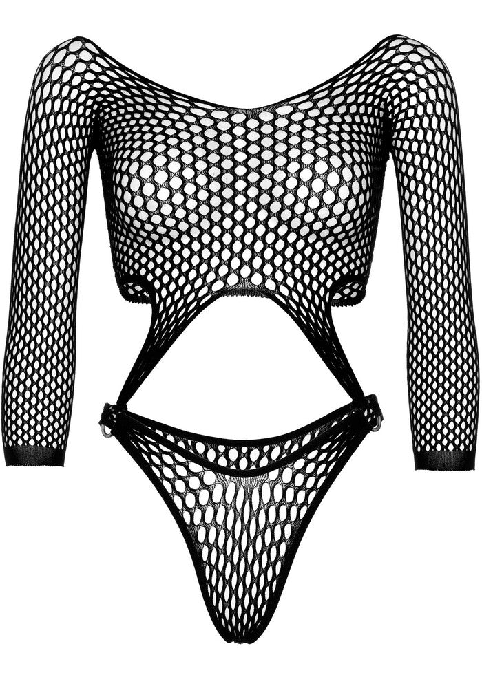 Body Sexy Top Thong Back Nero