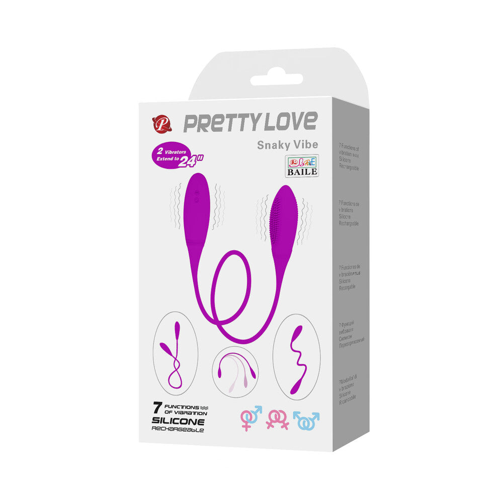 Vibratore Doppia Stimolazione Snaky