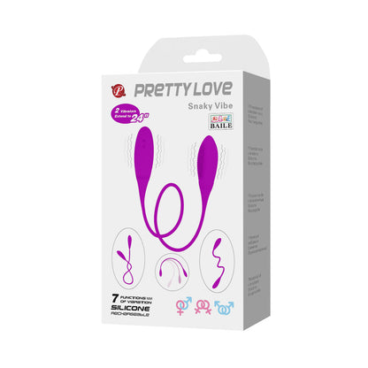 Vibratore Doppia Stimolazione Snaky