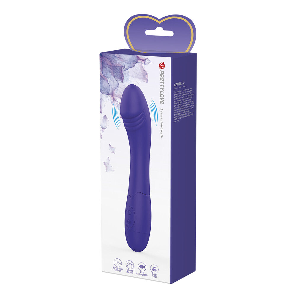 Vibratore Realistico Elemental Youth 19,3 cm