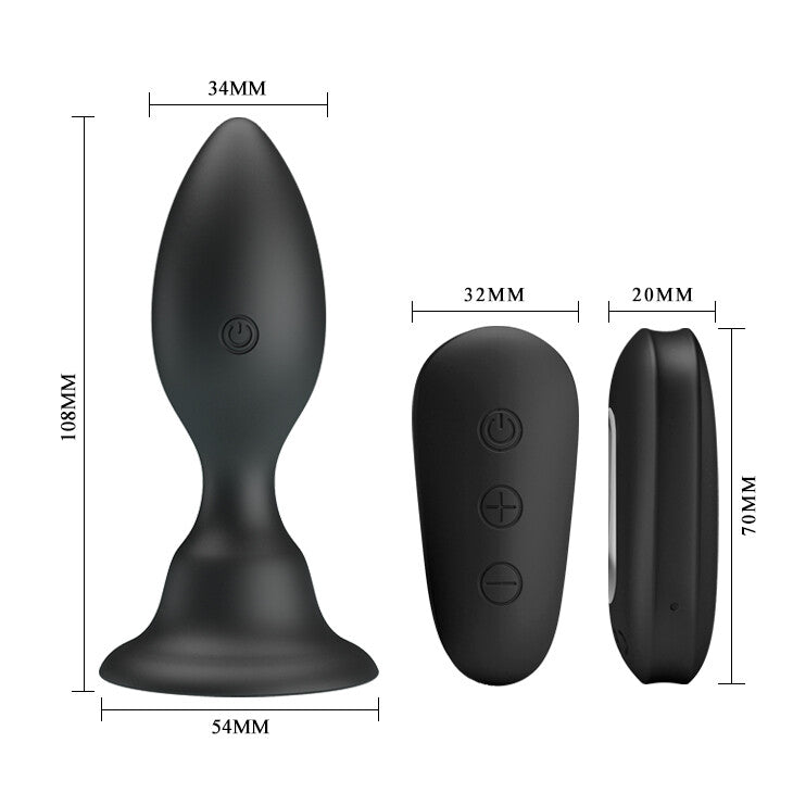 Vibratore Anale Obsidian