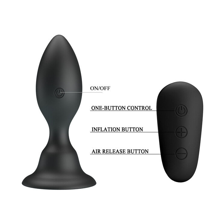 Vibratore Anale Obsidian