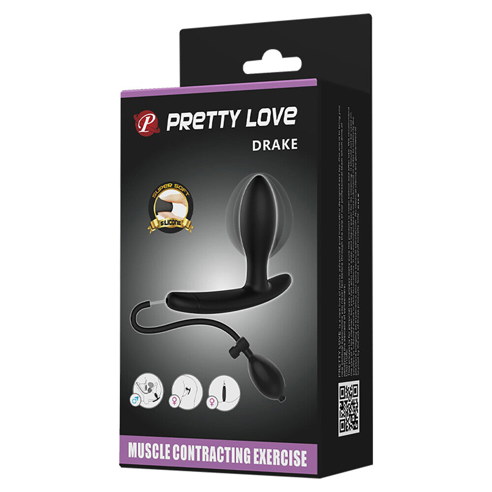 Plug Anale Gonfiabile Drake 7,8 cm