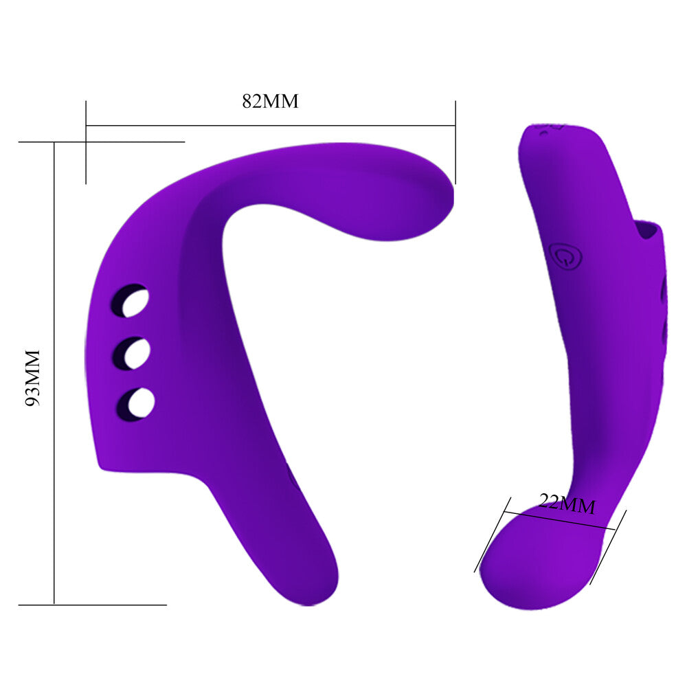 Vibratore Clitoride Gorgon 17,5 cm