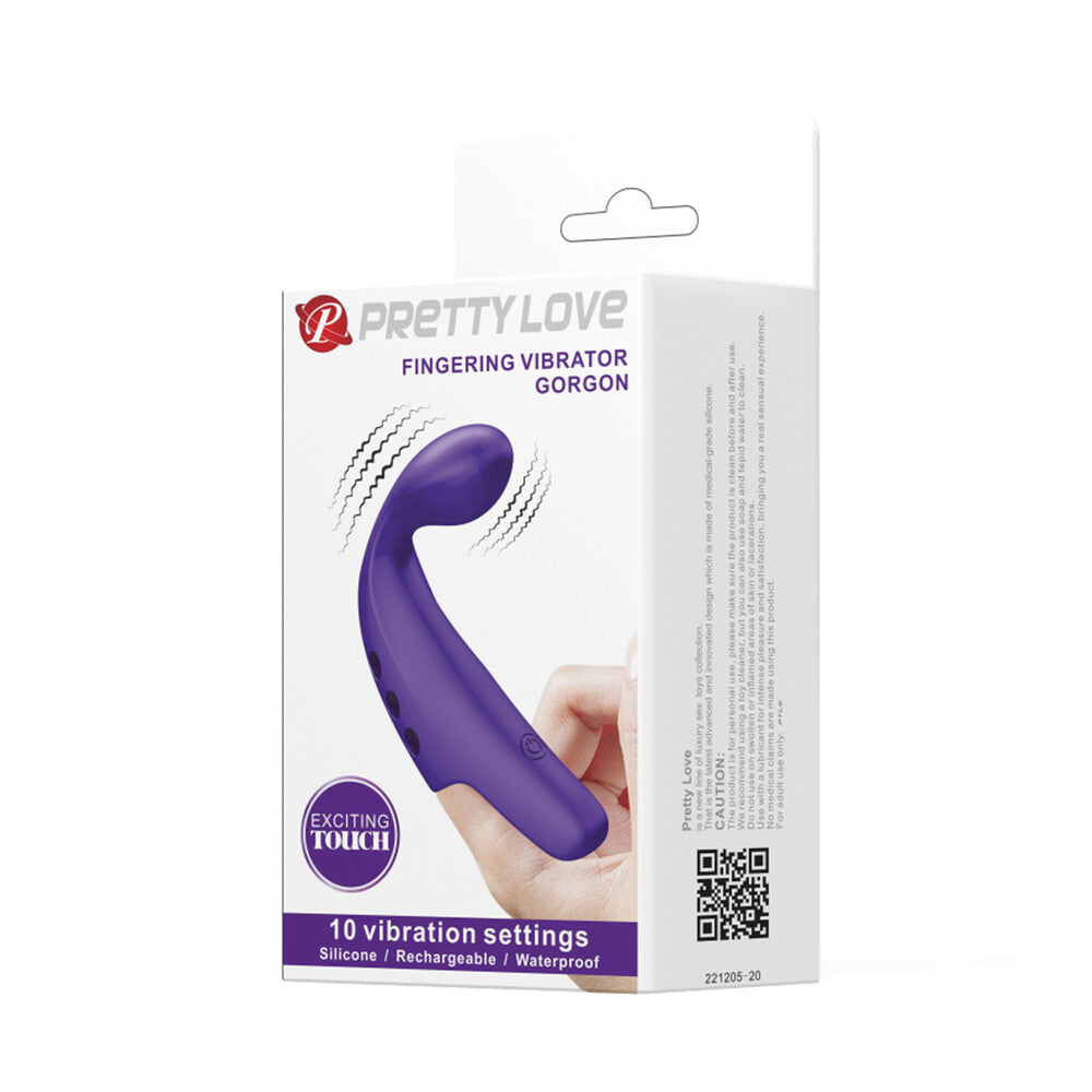 Vibratore Clitoride Gorgon 17,5 cm