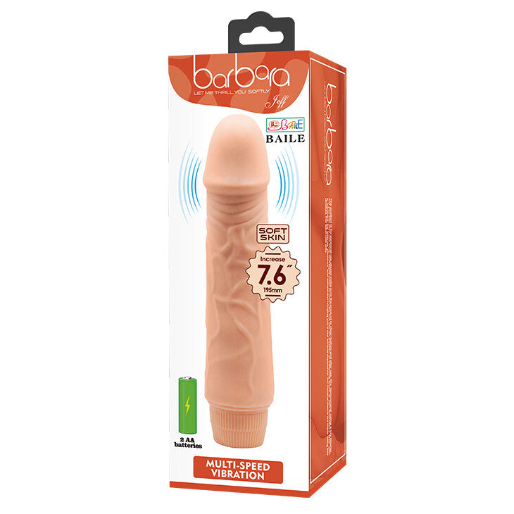 Vibratore Realistico Barbara Jeff 19,5cm