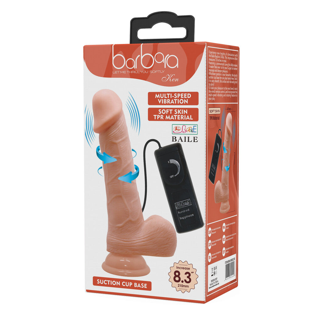 Vibratore Realistico Barbara Ken 21 cm