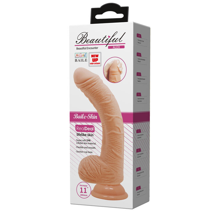 Dildo XXL Beautiful  Vibrant Alex 25 cm