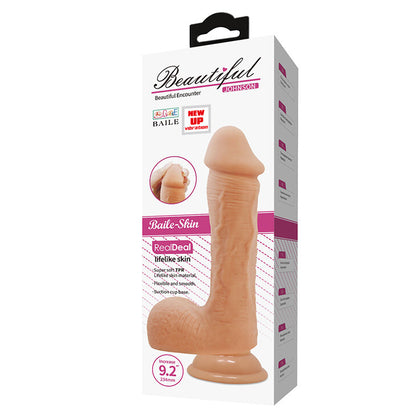 Vibratore Realistico Beautiful  Vibrant Johnson 23,4 cm