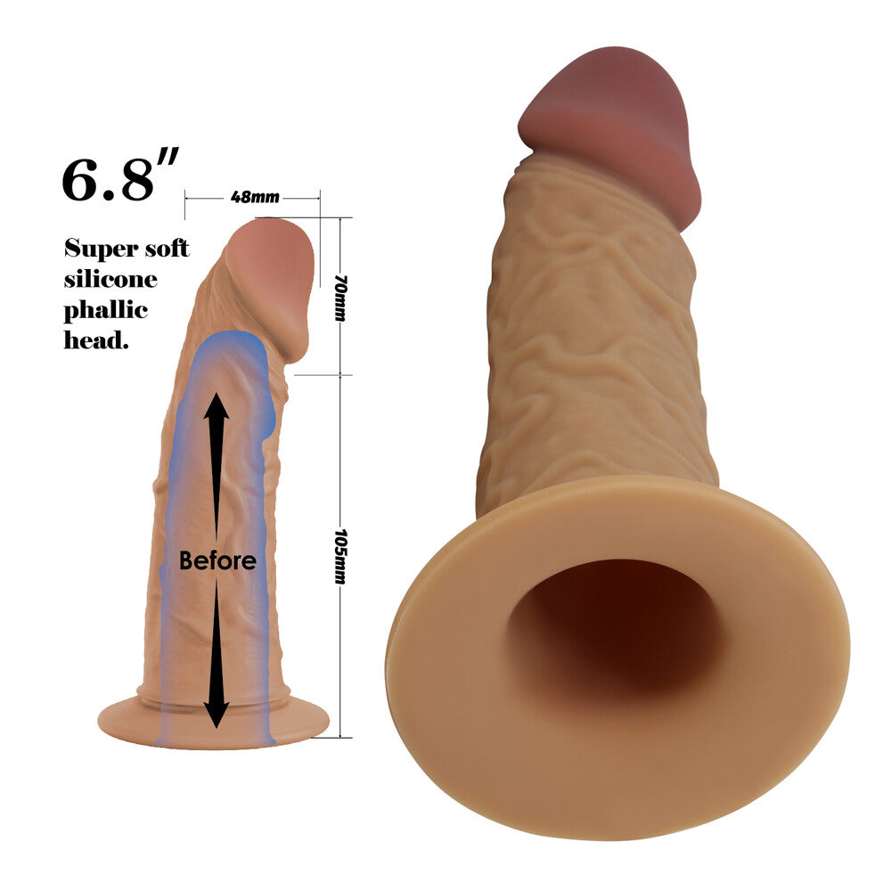 Strap On Vibrante Draven 17,5 cm