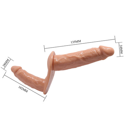 Strap On Doppio Ultra Pleasure 13,5cm