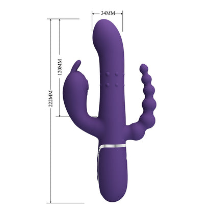 Vibratore Tripla Stimolazione Cammy