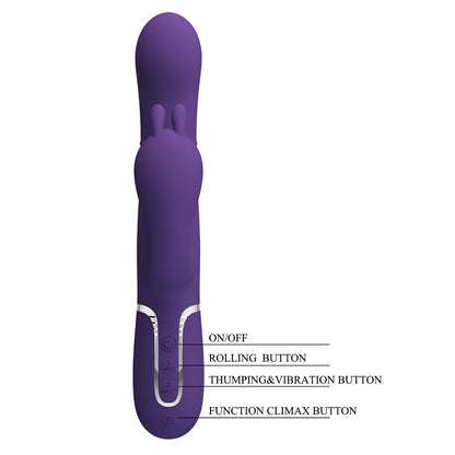 Vibratore Tripla Stimolazione Cammy