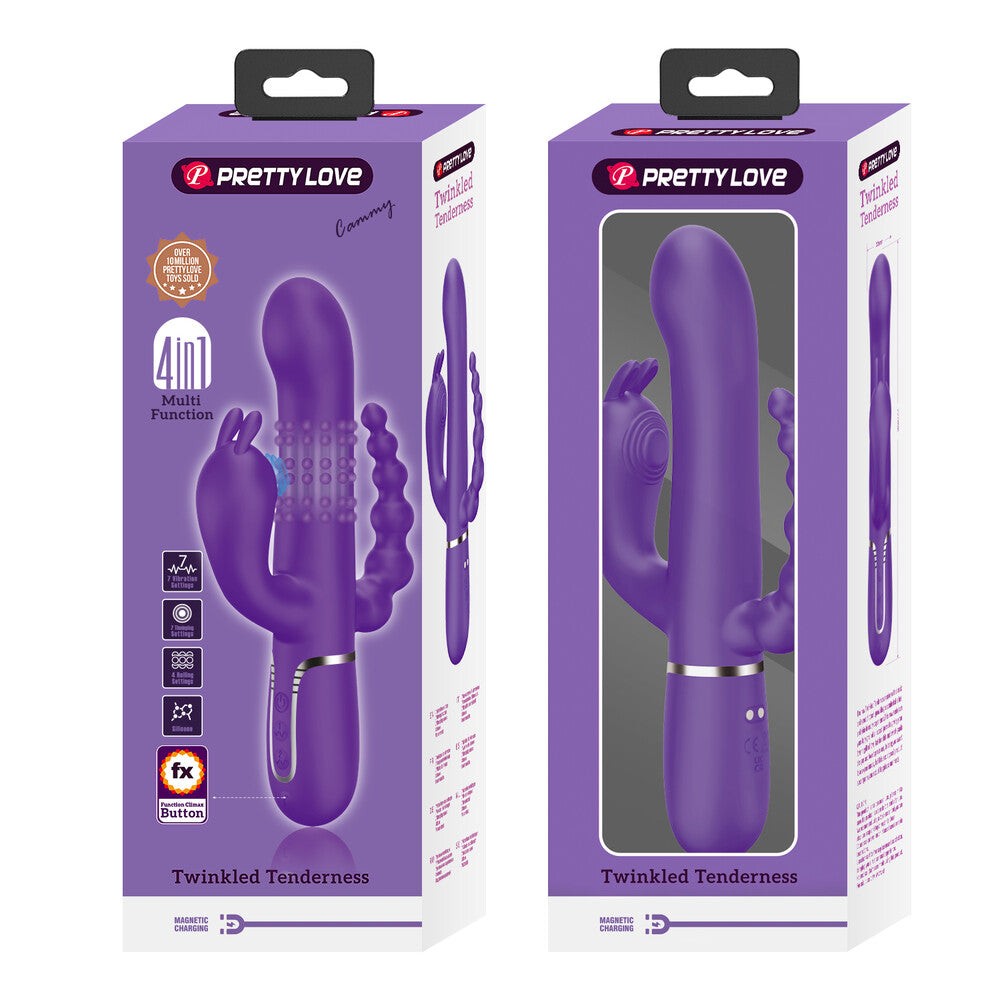 Vibratore Tripla Stimolazione Cammy