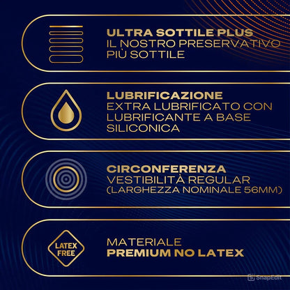 Preservativi Durex Nude Sensation Extra Lube 6 pz