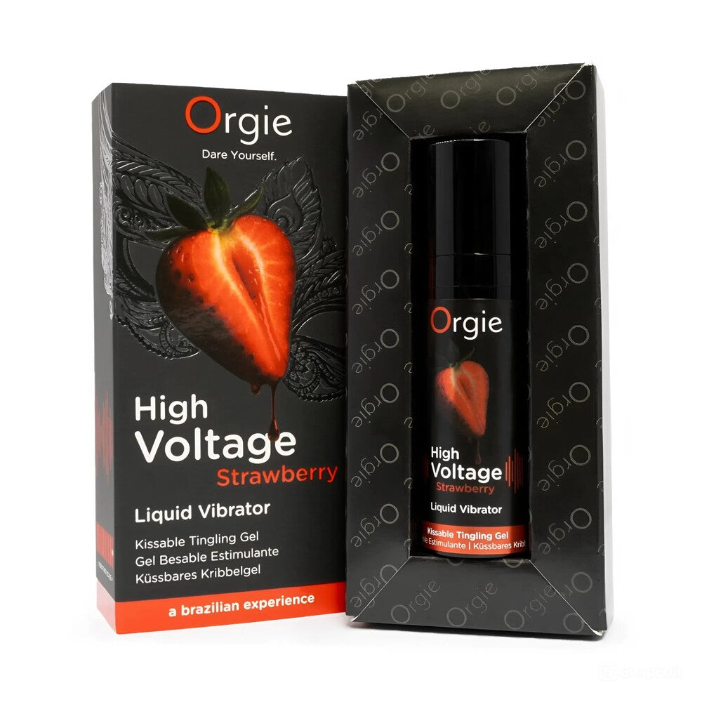 Vibratore Liquido High Voltage Fragola