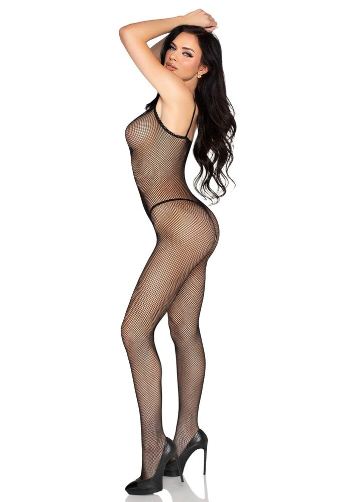 Tuta Sexy Crotchless Nero