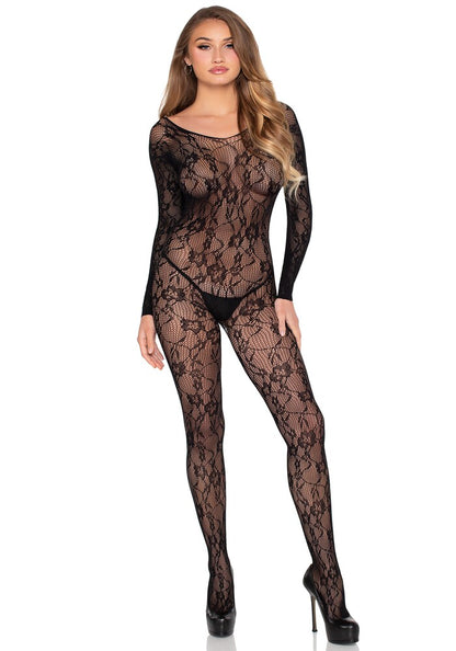 Tuta Sexy Lace Nero