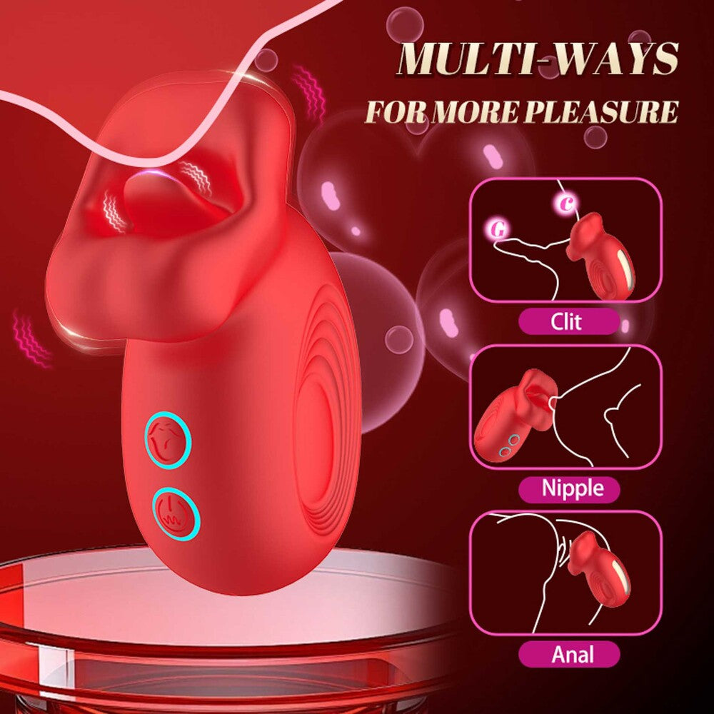 Vibratore Clitoride Cutie Biting Mouth
