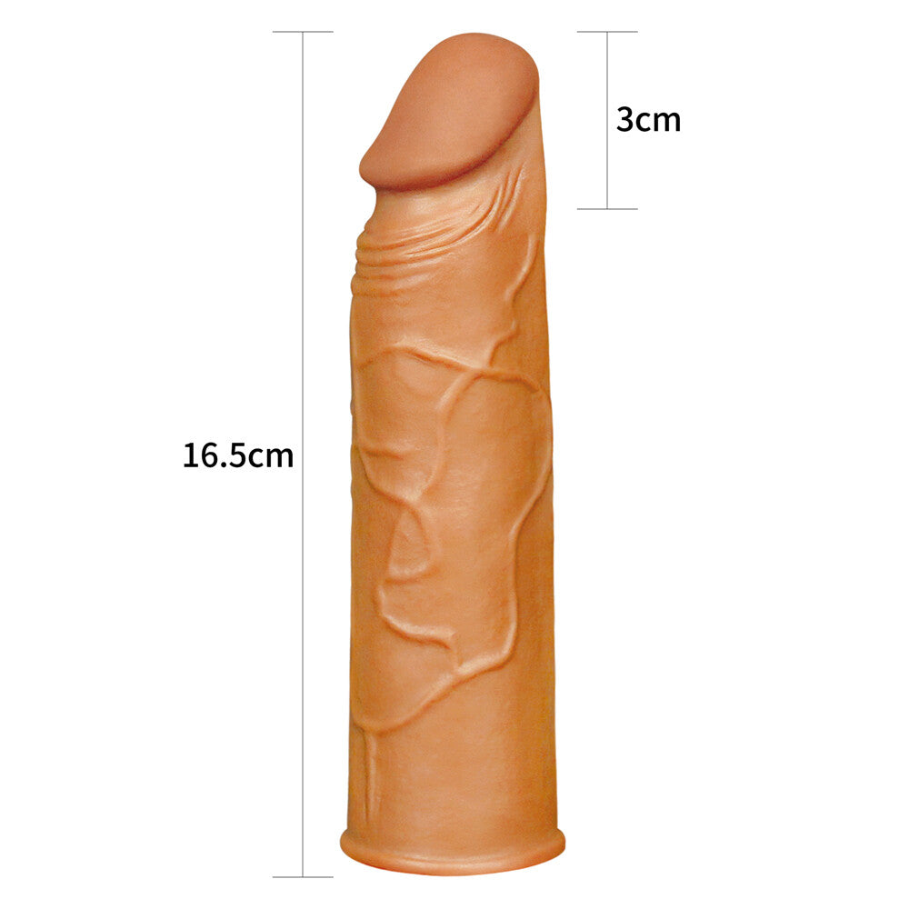 Guaina e Prolunga Pene X1 Tender 16,5 cm